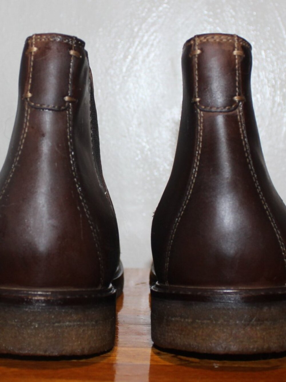 $228 COLE HAAN Sheepskin Memory Foam Chelsea Boot Slip Ons Made in India 10 LkNw - Picture 6 of 8